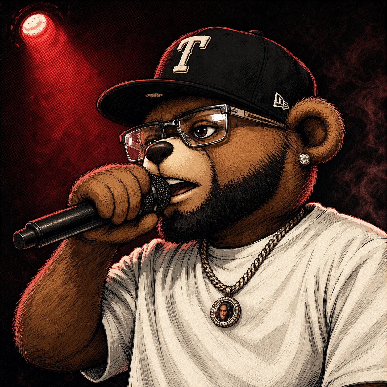 Illustrated Live Wire artwork